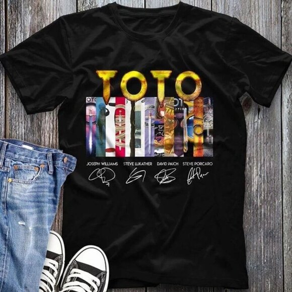 Travon A Other - Toto Band Members Signature Short Sleeve Gift For Fan